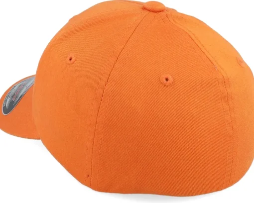 Blanks-Flexfit Kids Wooly Combed Orange -