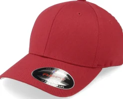 Flexfit | Blanks-Flexfit Kids Wooly Combed Rose Brown - Red