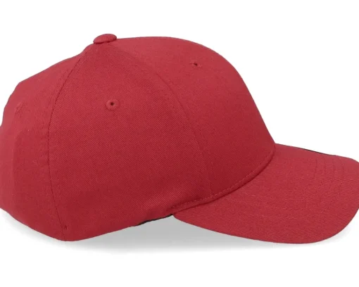 Flexfit | Blanks-Flexfit Kids Wooly Combed Rose Brown - Red