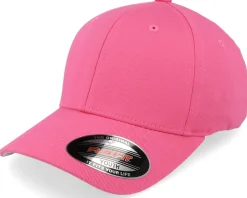 Flexfit | Blanks-Flexfit Kids Wooly Combed Rose Brown - Red