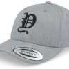 Adjustable-Kiddo Cap Kids Y Letter 3d Heather Adjustable - Grey