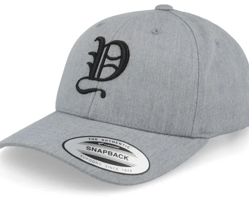 Adjustable-Kiddo Cap Kids Y Letter 3d Heather Adjustable - Grey