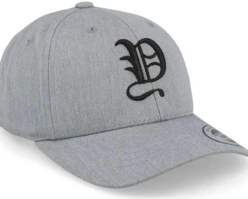 Adjustable-Kiddo Cap Kids Y Letter 3d Heather Adjustable - Grey