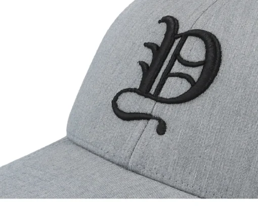 Adjustable-Kiddo Cap Kids Y Letter 3d Heather Adjustable - Grey