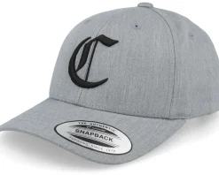Adjustable-Kiddo Cap Kids Y Letter 3d Heather Adjustable - Grey