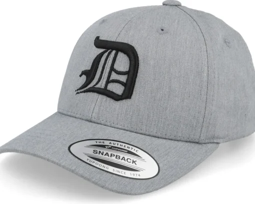 Adjustable-Kiddo Cap Kids Y Letter 3d Heather Adjustable - Grey