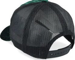 Trucker | Velvet Caps-Iconic Kids Youth Cabriolet Party Velvet /Black - Green