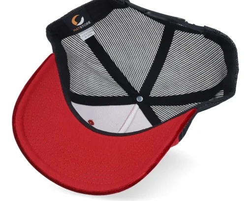 Velvet Caps-Scenes Killer Freddy Velvet Red/Black A-frame Trucker -