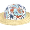 Discount Brixton King Tan/Kaleiodscope Eye Sun Hat -