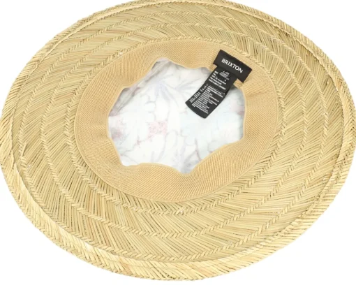 Discount Brixton King Tan/Kaleiodscope Eye Sun Hat -