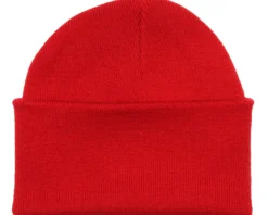 Online Beechfield Knitted Beanie Classic - Red