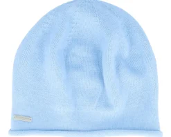 Berets-Seeberger Knitted Beret Beanie - Black