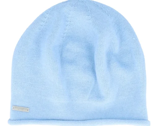 Berets-Seeberger Knitted Beret Beanie - Black