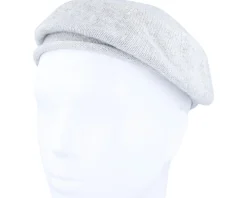New Seeberger Knitted Smoke Beret Beanie - Grey