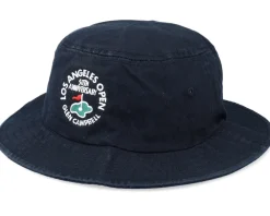 Sale American Needle La Open Twill 19Th Hole Golf Black Bucket -