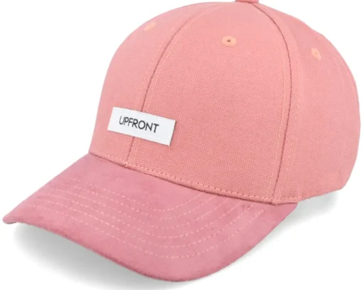 Adjustable-Upfront Lab Baseball Cap Rose Down Adjustable - Pink
