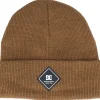 Skate | Cuff Beanies-DC Label Beanie Bison Cuff - Brown
