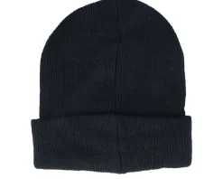 Skate-DC Label Beanie Black Cuff -