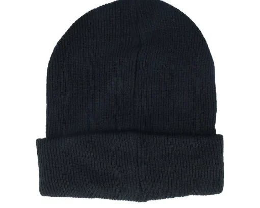 Skate-DC Label Beanie Black Cuff -