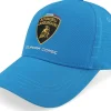 Sale Lamborghini Travel Cap Blue A-Frame Adjustable -