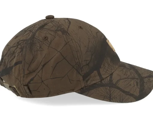 Online Fjällräven Lappland Camo Cap Dark Olive Adjustable - Brown
