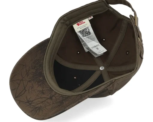 Online Fjällräven Lappland Camo Cap Dark Olive Adjustable - Brown