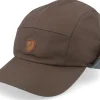 Earflap-Fjällräven Lappland Pintail Cap Dark Olive 5-Panel Ear Flap -