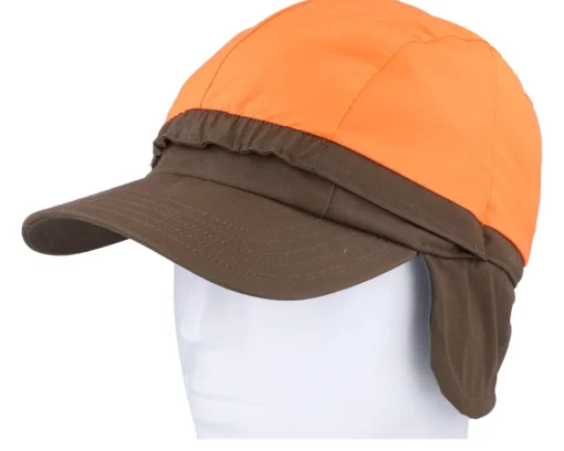 Earflap-Fjällräven Lappland Pintail Cap Dark Olive 5-Panel Ear Flap -