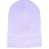 Online Beechfield Lavender Long Blank Beanie -