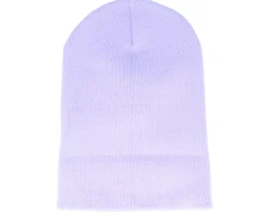 Online Beechfield Lavender Long Blank Beanie -