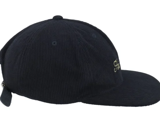Outlet Vans Leisure Low Unstructured Black Strapback -