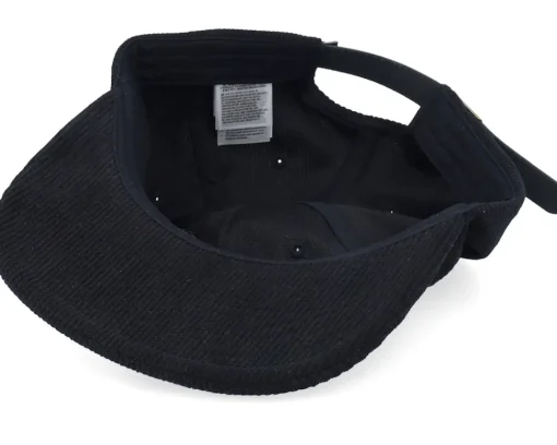 Outlet Vans Leisure Low Unstructured Black Strapback -