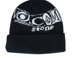 Clearance Volcom Lib Stone Legacy Beanie Ribbon Cuff - Red