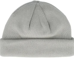 Short Beanies-Beechfield Light Recycled Mini Fisherman Short Beanie - Grey