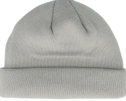 Short Beanies-Beechfield Light Recycled Mini Fisherman Short Beanie - Grey