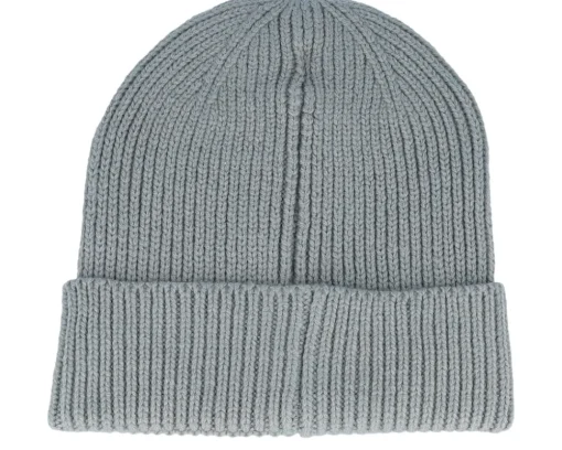 Clearance Beechfield Light /Black Fashion Patch Cuff - Grey