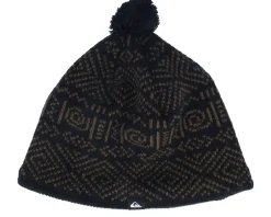 Pom Beanies-Quiksilver Light Up Beanie True Black Pom -