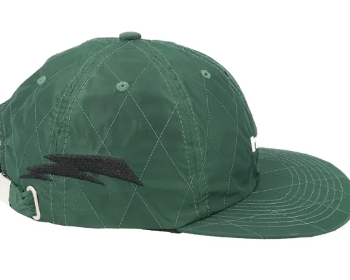Snapback-HUF Lightining Quilted 6 Panel Hat Forest Strapback - Green