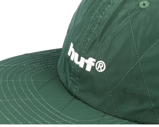 Snapback-HUF Lightining Quilted 6 Panel Hat Forest Strapback - Green
