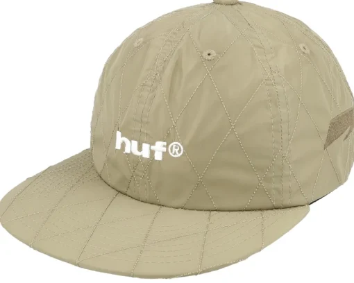 Snapback-HUF Lightining Quilted 6 Panel Hat Forest Strapback - Green
