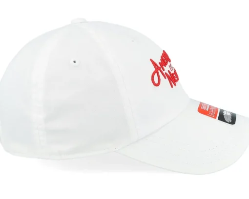 Dad Cap-American Needle Lightweight White Dad Cap -
