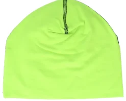 Hot Beechfield Lime /Black Hemsedal Cotton Beanie - Green