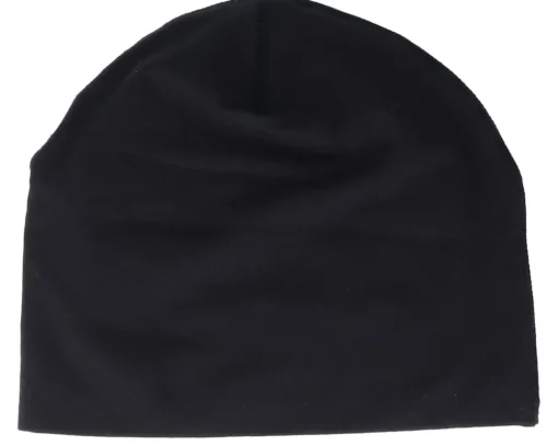 Blank Beanies-Beechfield Lime /Black Hemsedal Cotton Beanie - Green