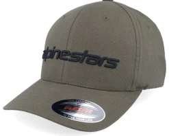 Fashion Alpinestars Linear Military Green/Black Flexfit -