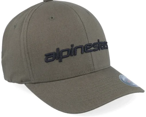 Fashion Alpinestars Linear Military Green/Black Flexfit -