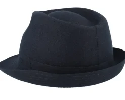 Clearance Stetson Linen Black Trilby -