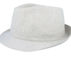Discount Stetson Linen Stone Trilby -