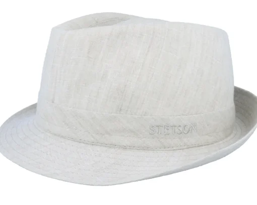 Discount Stetson Linen Stone Trilby -