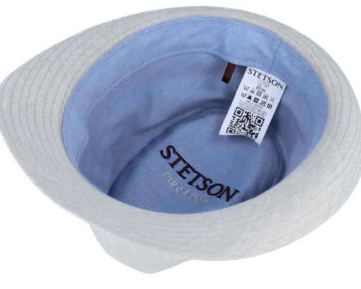 Discount Stetson Linen Stone Trilby -