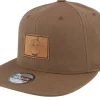 Snapback-Moomin Little My Engraved Patch Tan Snapback - Brown